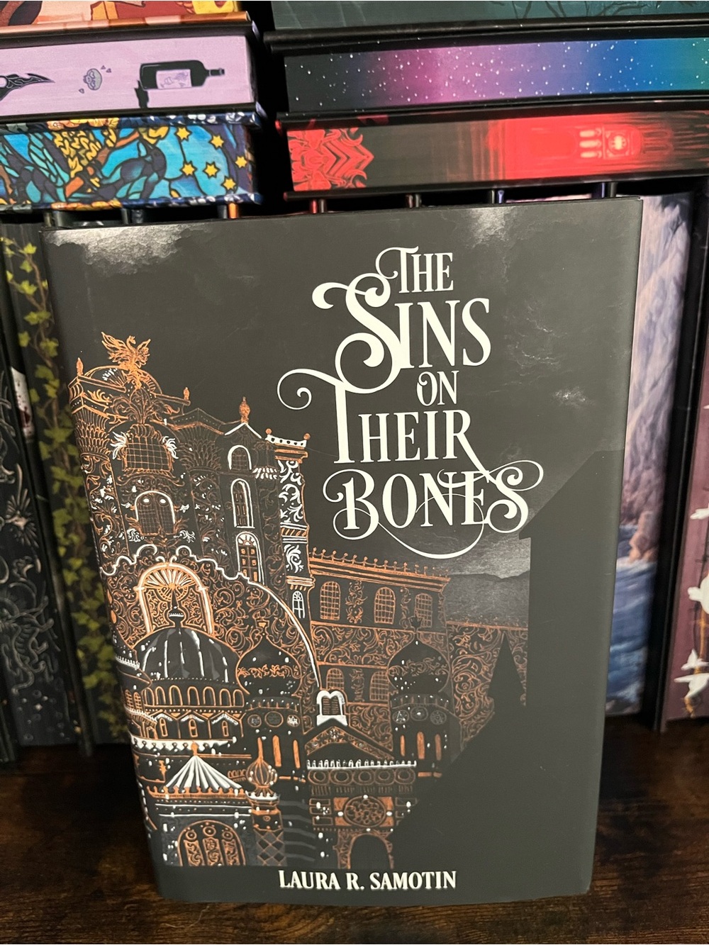 The Sins on Their Bones Hardcover Owlcrate